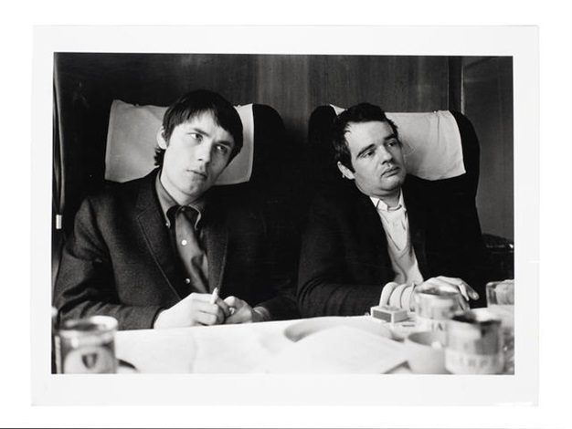 The Who - Chris Stamp Kit Lambert, On Train To Manchester by Colin Jones on  artnet