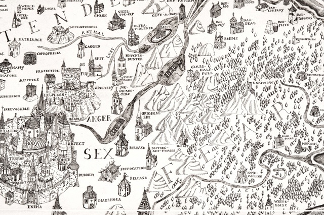Map of an Englishman by Grayson Perry on artnet