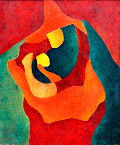 Mother and Child by Hernando Ruiz Ocampo on artnet