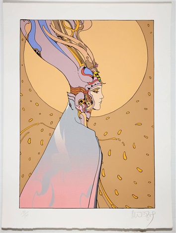Starwatcher n°8 by Jean Giraud (Moebius) on artnet