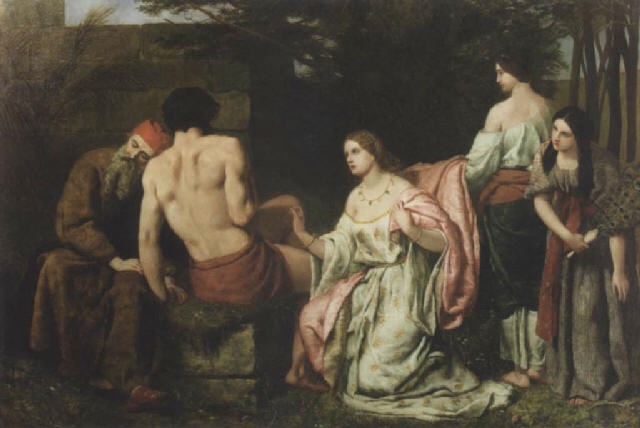 Samson and Delilah by Frederick Richard Pickersgill on artnet