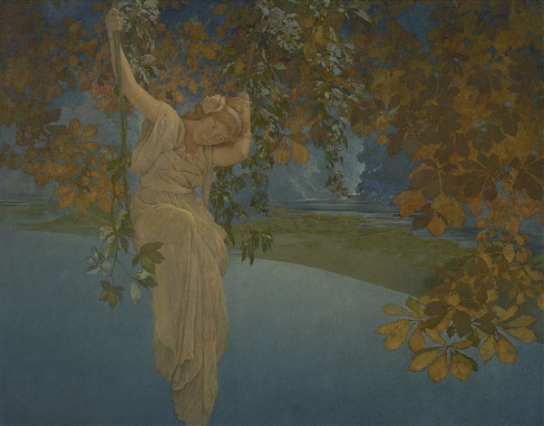 Reveries by Maxfield Parrish on artnet