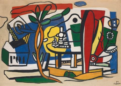 買い物をお FERNAND LEGER、LA TABLE DANS LE JARDIN - 美術品