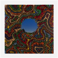 Fred Tomaselli　フレッド・トマセリ Cosmic Birds Soar Through New York City Subway Stations in