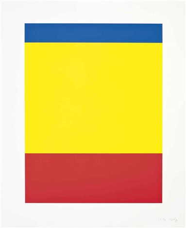 Blue Yellow Red By Ellsworth Kelly On Artnet Ellsworth Kelly Blue Yellow Red
