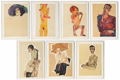 アート・デザイン・音楽 Egon Schiele: Aquarelle und Zeichnungen Buch Egon Schiele. Aquarelle und Zeichnungen by Egon Schiele on artnet