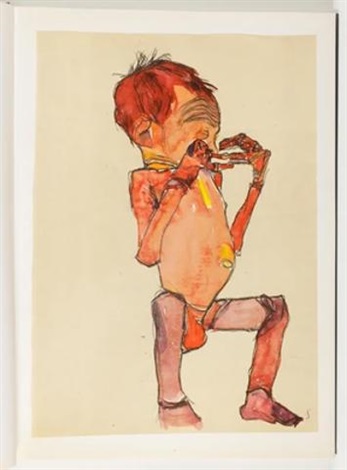 Buch Egon Schiele. Aquarelle und Zeichnungen by Egon Schiele on artnet
