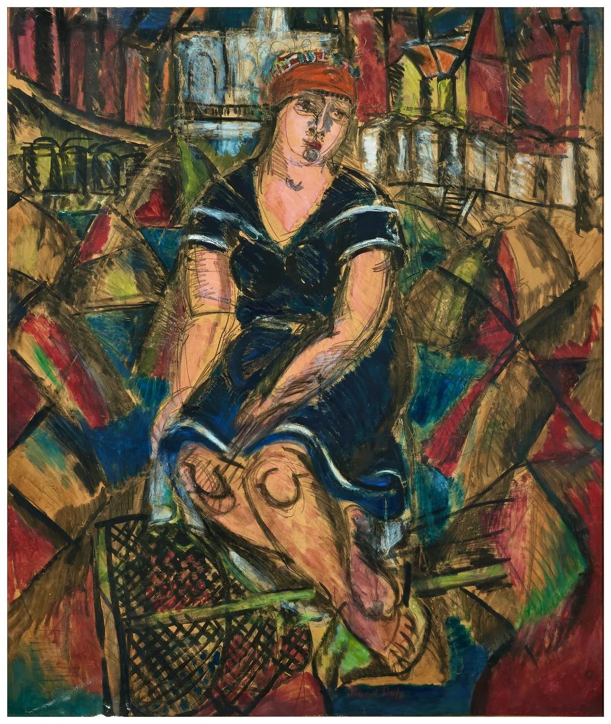 Raoul Dufy、BAIGNEUSE、海外版超希少レゾネ、新品額付 Baigneuse by Raoul Dufy on artnet