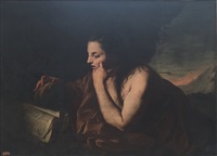 Marie Madeleine au désert, 1650