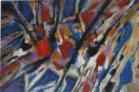 Alfred Manessier、Orage sur les Bles Alfred Manessier、Orage sur les Bles