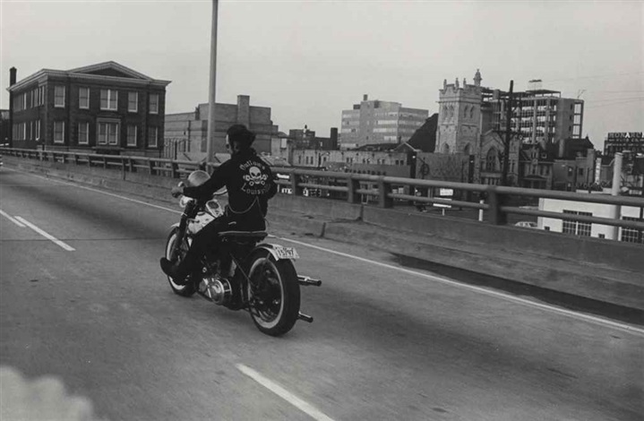 Crossing the Ohio River, Louisville, Kentucky by Danny Lyon on artnet