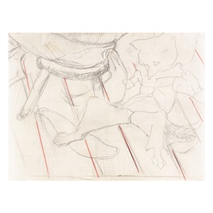 本日限り特価！インドネシア現代美術の代表格,アグス・スワゲ,水彩,超堀出物 本日限り特価！インドネシア現代美術の代表格,アグス・スワゲ