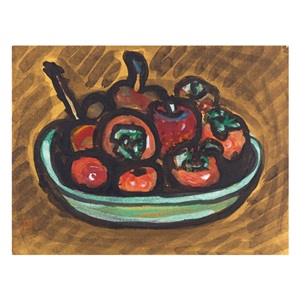 本日限り特価！インドネシア現代美術の代表格,アグス・スワゲ,水彩,超堀出物 本日限り特価！インドネシア現代美術の代表格,アグス・スワゲ