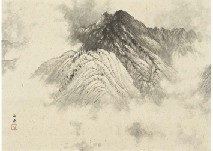 Mountains after rain by Gyokudo Kawai on artnet