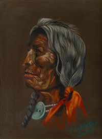 Clarence Basil Cuts the Rope Artnet