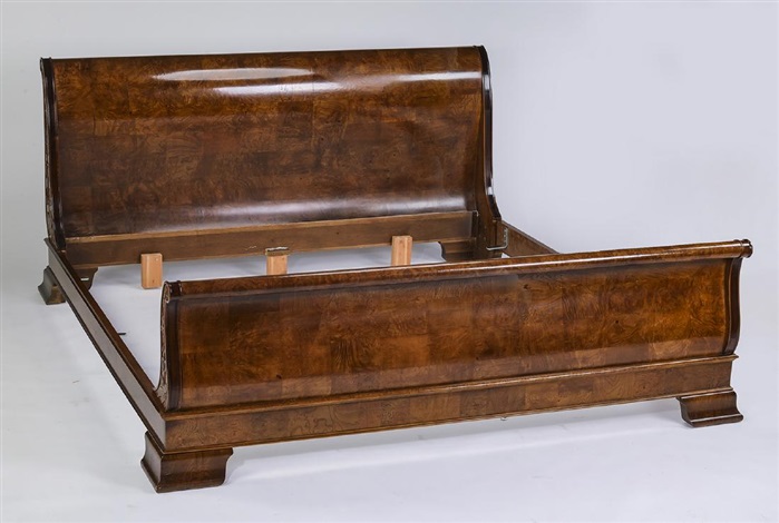 Henredon king clearance sleigh bed