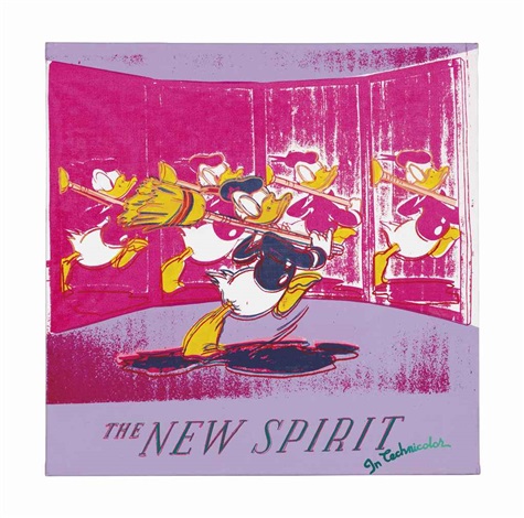 アンディ·ウォーホル The New Spirit (Donald Duck)