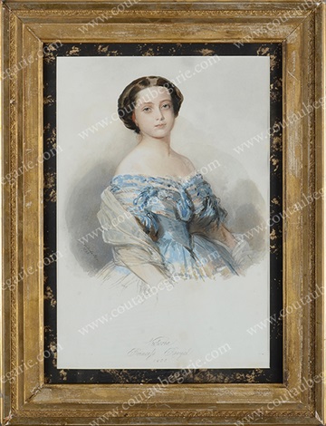 Portrait de la princesse Victoria de Grande Bretagne 1840 1901