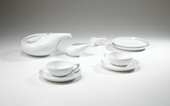 Drop tea service set of 9 by Luigi Colani on artnet