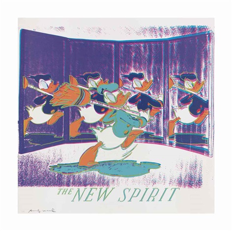 The New Spirit Donald Duck, from Ads by Andy Warhol on artnet