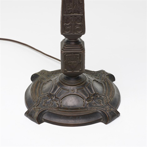 Greek Key table lamp by Tiffany Studios on artnet