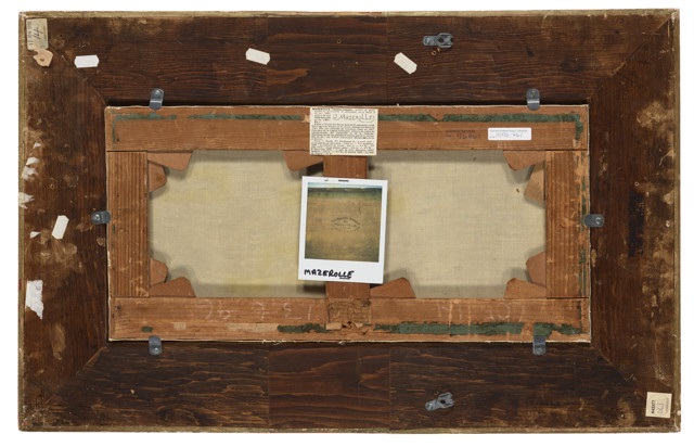 A Sprig of Blossom with a Butterfly by Alexis Joseph Mazerolle on