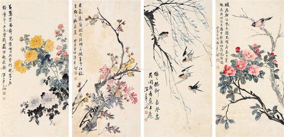 中國 手書花鳥 Klook客路 花鸟画：中国水墨画入门- 絵画