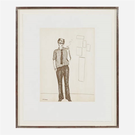 David Hockney by Elizabeth Peyton on artnet