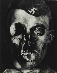 hitler, grauenfresse (hitler, face of terror), holland, 1933 by erwin blumenfeld