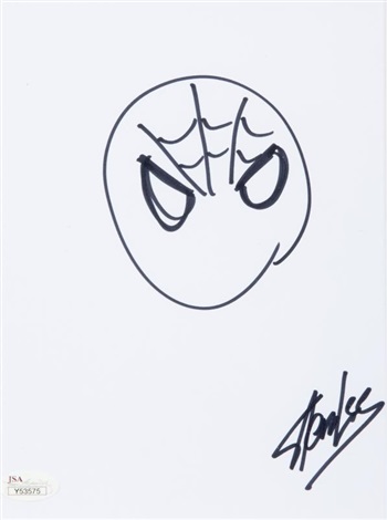 SKETCH OF SPIDER-MAN by Stan Lee on artnet