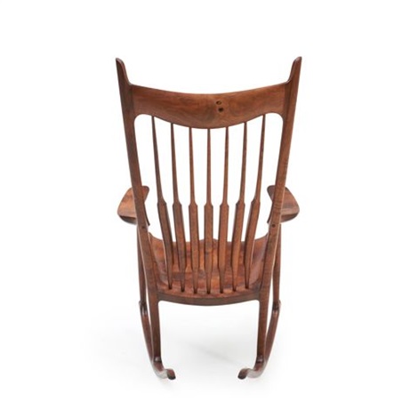 SAM MALOOF WOODWORKER ROCKING CHAIR by Sam Maloof on artnet