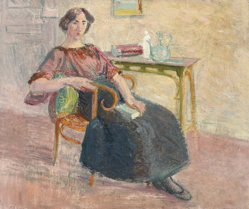 La lecture by Hippolyte Petitjean on artnet