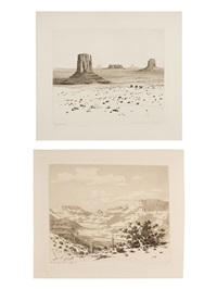 Reproduções De Belas Artes Sem título (tradução para Springtime, Paradise  Valley Arizona), 1920 por George Elbert Burr (1859-1939)