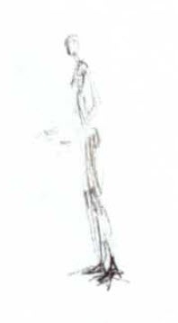 Man standing Homme debout by Alberto Giacometti on artnet