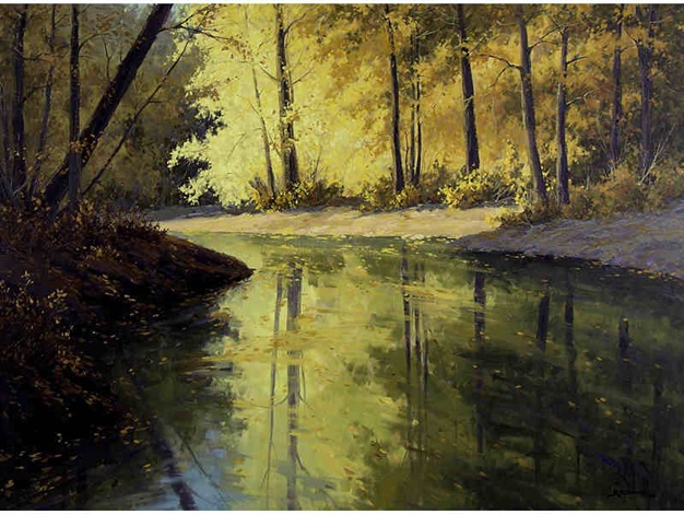 Autumn leaves by Robert E. Wood on artnet