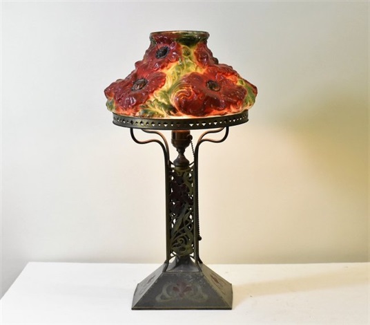 Vintage bubble glass lamp discount