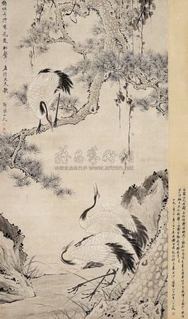 人気メーカー・ブランド 松鹤长春图 by artnet on Yan Hua 絵画