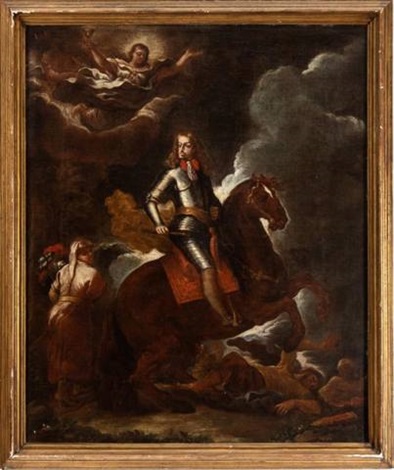 Equestrian Portrait of Charles II by Luca Giordano on