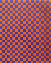 SHERRIE LEVINE、UNTITLED(SMALL CHECKS:2) Untitled (Double Lead Checks: 2) - Sherrie Levine | The Broad