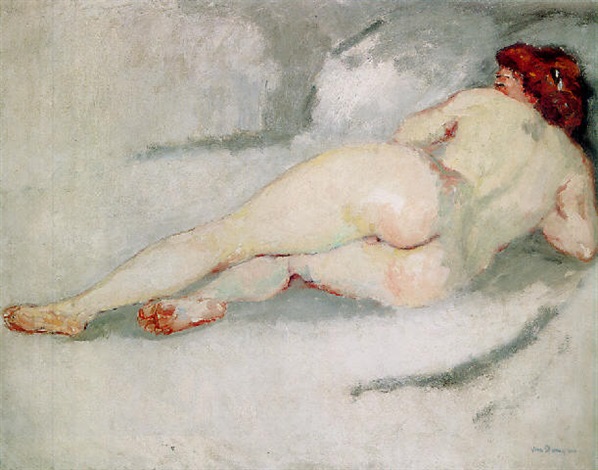 Kees Van Dongen、FEMME NUE ALLONGEE Femme nue allongée by Kees van Dongen on artnet