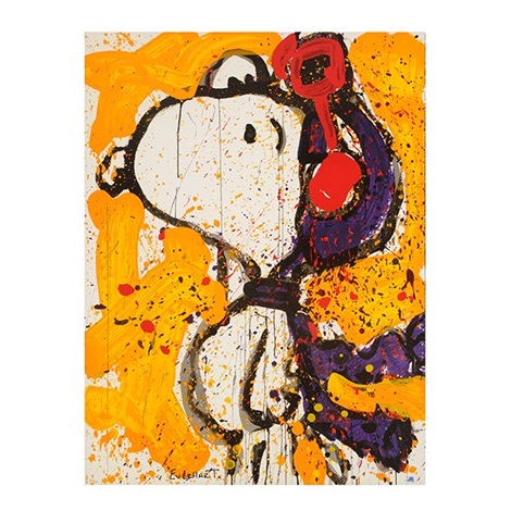 Tom Everhart AS THE SUN SETS SLOWLY - SNOOPY, Color