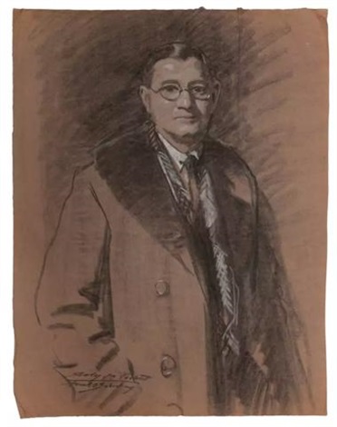 Ten portraits by Frank O. Salisbury on