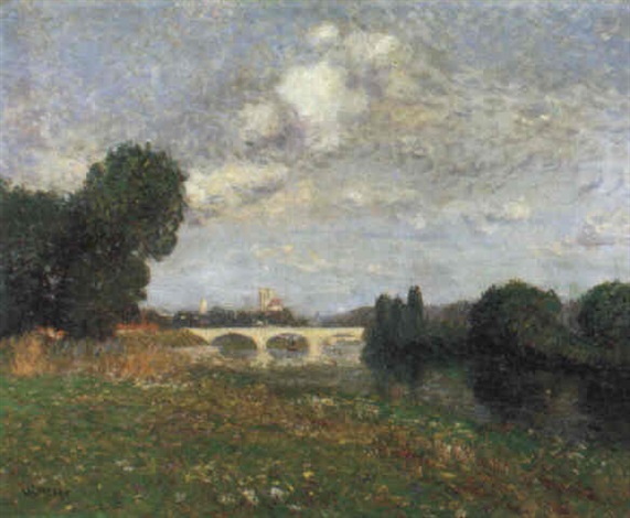 Gustave Loiseau、Bord de riviere Gustave Loiseau | Bord de riviére (Not dated) | Available