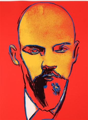 Red Lenin by Andy Warhol on artnet