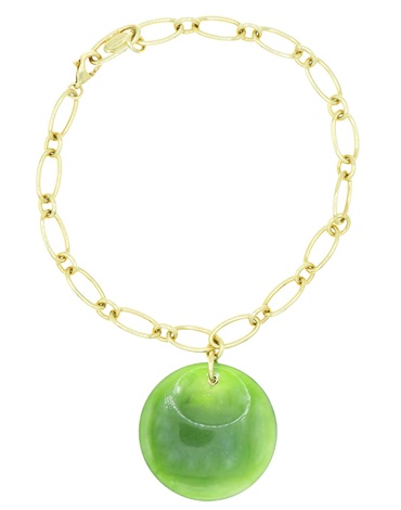 Tiffany Co. Jade 18K Yellow Gold Bracelet by Tiffany Co. on artnet