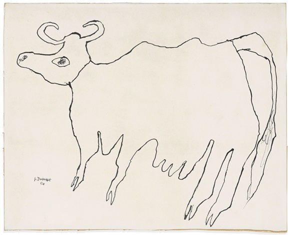 Vache Cow by Jean Dubuffet on artnet