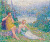 Hippolyte Petitjean (1854-1929), Femme nue debout | Christie's