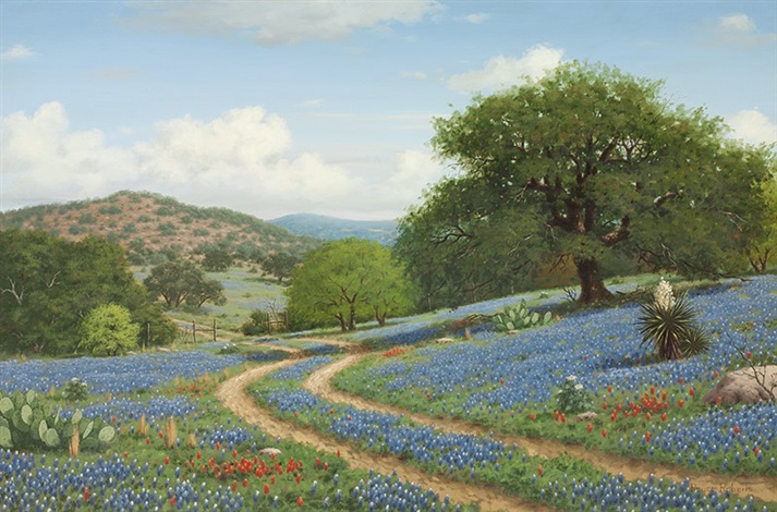 Texas Hill Country By Royce Roberts On Artnet Texas Hill Country By Royce Roberts
