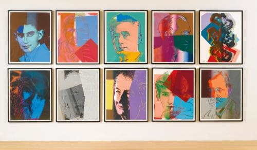 Ten Portraits of Jews of the Twentieth Century portfolio of 10 by Andy