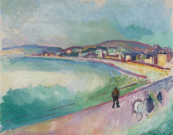 Raoul Dufy、La Plage de Sainte-Adresse LA PLAGE DE SAINTE-ADRESSE by Raoul Dufy on artnet